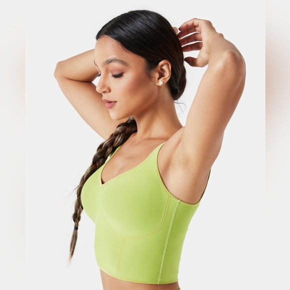 Fanka Yellow Body Sculpt Bra Tank - Picture 2 of 5